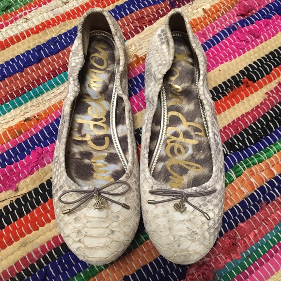 Sam Edelman Felicia Snake Flats - Picture 4 of 6